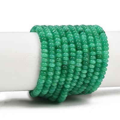 Natural White Jade Beads Strands G-L635-A02-4x2mm-06-1