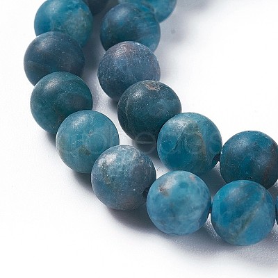 Natural Apatite Beads Strands LS-G-F617-02-8mm-1
