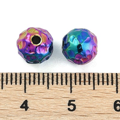 Textured 316 Surgical Stainless Steel Beads STAS-M106-01E-1