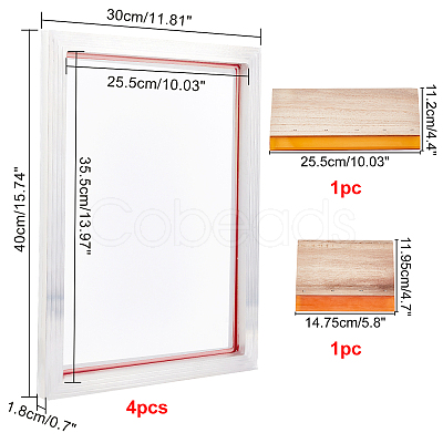 Olycraft Aluminum Alloy Screen Printing Frame TOOL-OC0001-27-1