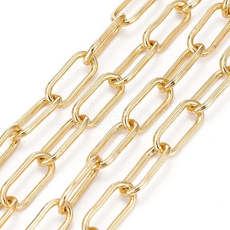 Brass Paperclip Chains CHC-G007-01G-1