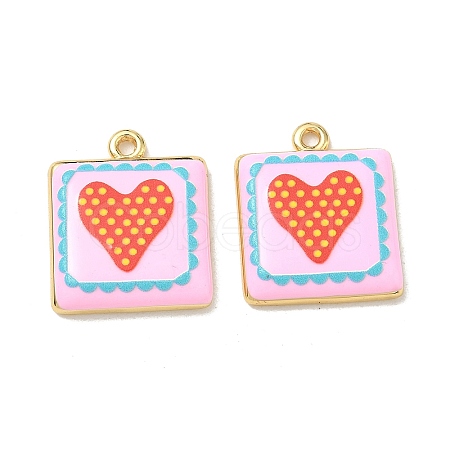 Printed Brass Pendants KK-CBAF9BC-10G-02-1