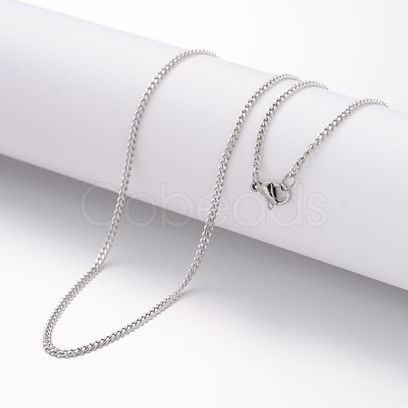 Non-Tarnish 304 Stainless Steel Necklaces NJEW-F201-11P-1