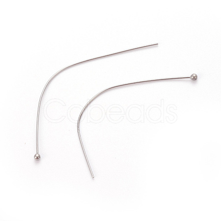 Tarnish Resistant 304 Stainless Steel Ball Head Pins STAS-E452-01P-A-1