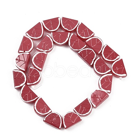 Baking Paint Glass Enamel Beads LAMP-C021-02A-1