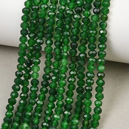 Dyed Natural Whie Jade Beads Strands GG-CBAF9EE-A32-3x4mm-1