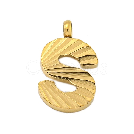 Ion Plating(IP) 304 Stainless Steel Charms STAS-G345-01G-S-1