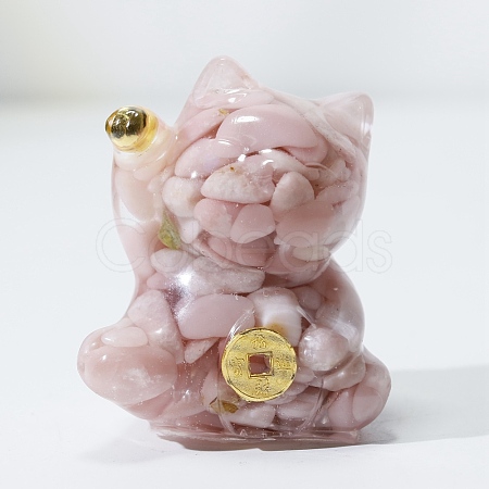 Resin Craft Display Decorations DJEW-PW0021-29G-10-1