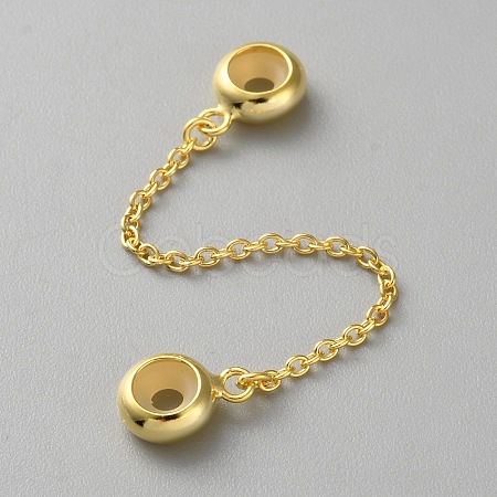 925 Sterling Silver Chain Extenders STER-WH0026-01G-1