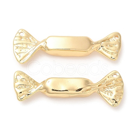 Brass Connector Charms KK-K333-61G-1