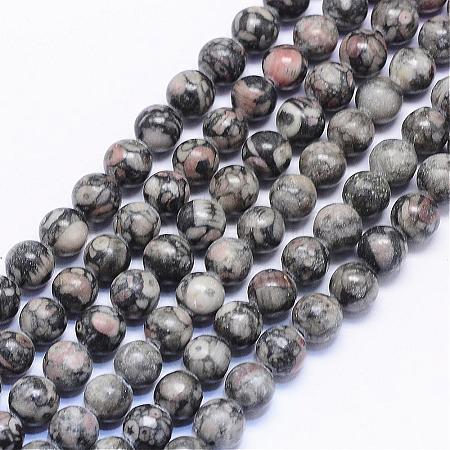 Natural Petrified Wood Bead Strands G-F425-44-1