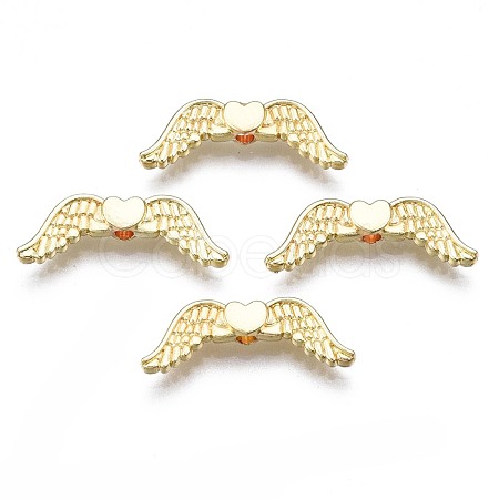 Rack Plating Alloy Beads PALLOY-T077-128LG-RS-1