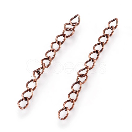 Iron Ends with Twist Chains CH-CH017-5cm-R-1