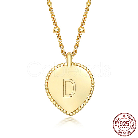 925 Sterling Silver Satellite Chains Pendant Necklaces KK4299-4-1