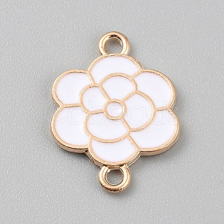 Alloy Enamel Connector Charms FIND-WH0139-486G-01-1