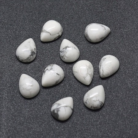 Natural Howlite Cabochons X-G-O175-22-26-1