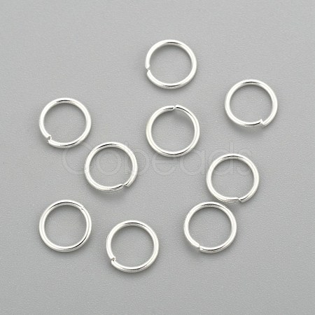 304 Stainless Steel Open Jump Rings STAS-H380-10S-J-1