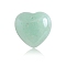 Natural Green Aventurine Healing Stones, Heart Love Stones, Pocket Palm Stones for Reiki Ealancing, Heart, 15x15x10mm