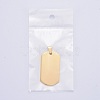 304 Stainless Steel Big Pendants STAS-I140-19F-G-8