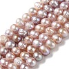 Natural Cultured Freshwater Pearl Beads Strands PEAR-E018-19A-1