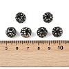 Polymer Clay Rhinestone Beads RB-N006-71-3