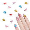 24Pcs 6 Colors Resin Rhinestone Cabochons MRMJ-HY0002-50-1