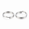 Tarnish Resistant 304 Stainless Steel Split Rings STAS-H413-06P-A-2