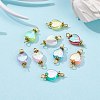 Eco-Friendly Transparent Acrylic Links Connectors PALLOY-JF00750-02-2