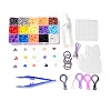 DIY Keychain & Phone Strap Making Kits DIY-XCP0001-62-1