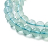 Natural Blue Fluorite Beads Strands X-G-E112-6mm-2-2