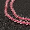 Natural Strawberry Quartz Beads Strands G-K182-2mm-06-3