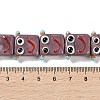 Handmade Lampwork Beads Strands LAMP-Q036-07E-4