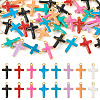 50Pcs 304 Stainless Steel Enamel Charms STAS-TA0003-32B-1