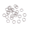 Tarnish Resistant 304 Stainless Steel Open Jump Rings STAS-F191-12P-A-1