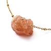 Rough Raw Natural Mixed Stone Pendant Necklaces NJEW-JN03641-7