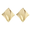 Brass Stud Earrings Findings EJEW-B063-02G-01-1