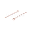 Brass Eye Pin KK-WH0058-01C-RG-2