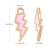 Alloy Enamel Pendants ENAM-N054-025C-3