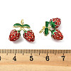 Brass Enamel Pendants X-KK-R229-07G-06-3
