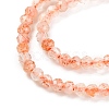 Natural Sunstone Beads Strands G-F770-C01-01-4