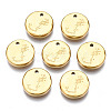 316 Surgical Stainless Steel Charms STAS-S116-418J-G-1