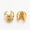 Brass Crimp Beads Covers KK-H291-NFG-NF-2