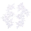 2Pcs Plum Blosssom Cotton Computerized Embroidery Sew on Patches PATC-LP0001-03-1