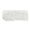 Cat Shape Quicksand DIY Silhouette Silicone Mold X1-DIY-K067-02A-4