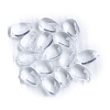 Transpaarent Glass Beads GLAA-WH0001-02A-21-1