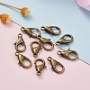 Zinc Alloy Lobster Claw Clasps E102-NFAB-5