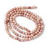 Natural Rhodonite Beads Strands G-F748-U01-02-3