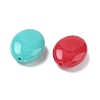 Opaque Acrylic Beads OACR-D001-01-2