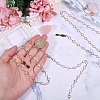 Rhinestone & Alloy Beaded Chains Neck Strap for Eyeglasses AJEW-WH0609-307KCG-3