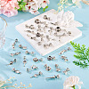 34Pcs 17 Styles Alloy European Dangle Charms PALLOY-TAC0263-6